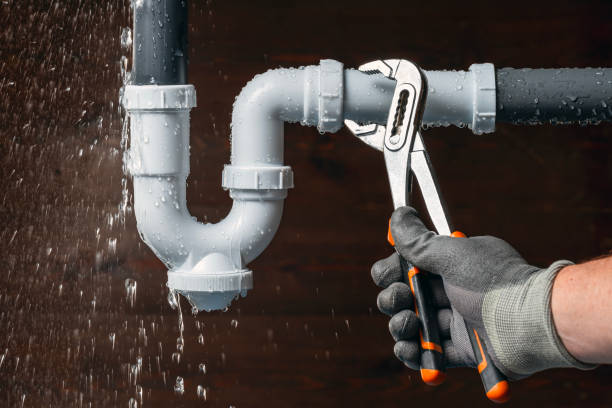 Professional Drain Cleaning technician working in Alexandria Bay, NY